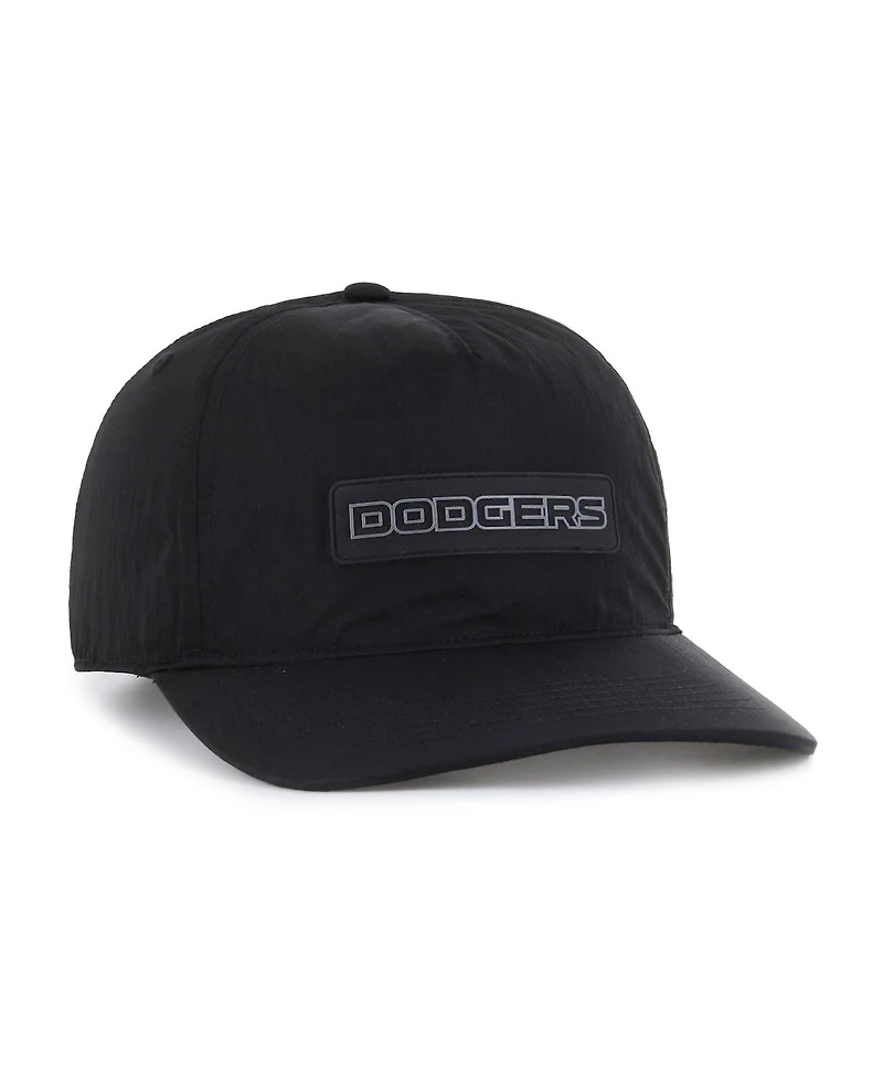 '47 Brand Men's Black Los Angeles Dodgers Quiet Outdoors Hitch Adjustable Hat
