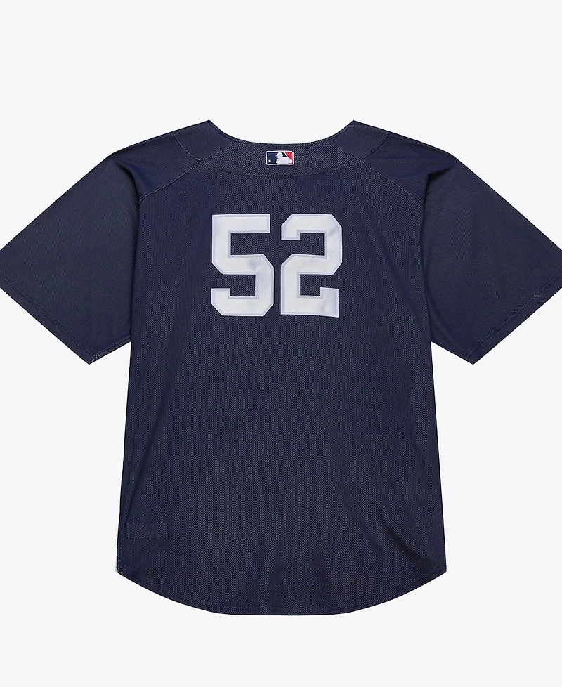 Mitchell & Ness Men's Cc Sabathia Navy New York Yankees 2009 Authentic Batting Practice Jersey