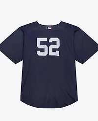 Mitchell & Ness Men's Cc Sabathia Navy New York Yankees 2009 Authentic Batting Practice Jersey