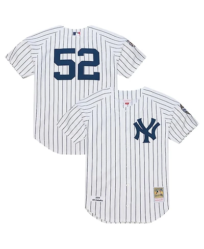 Mitchell & Ness Men's Cc Sabathia White New York Yankees 2009 Cooperstown Collection Authentic Jersey