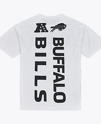 Mitchell & Ness Men's White Buffalo Bills Monochrome T-Shirt