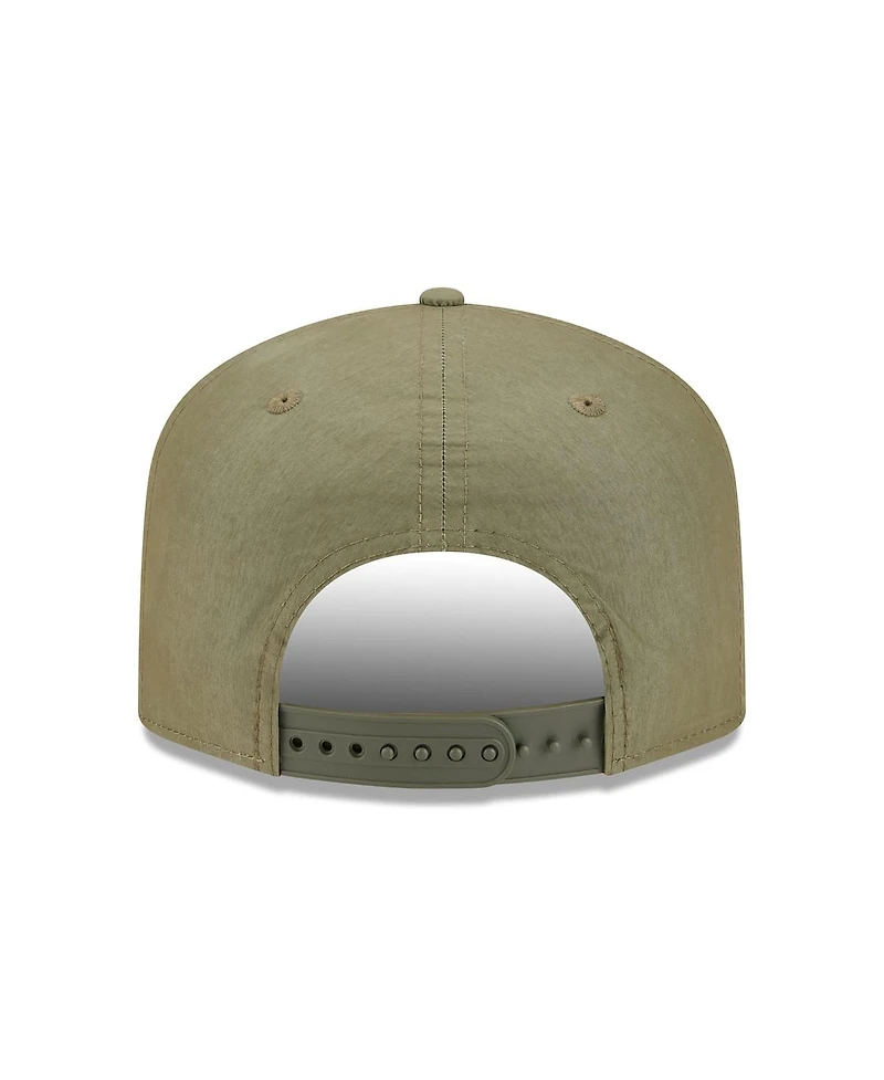 New Era Men's Olive Dallas Cowboys Nylon 19TWENTY Adjustable Hat