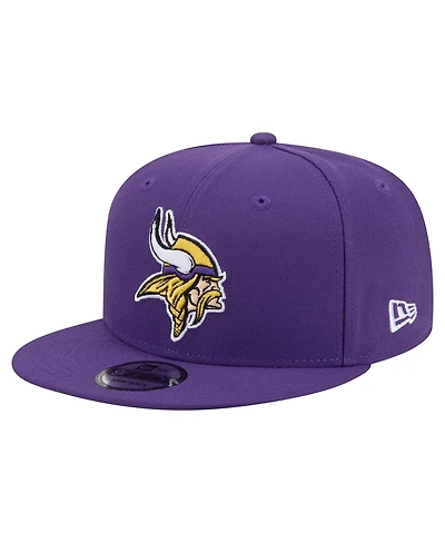 New Era Men's Purple Minnesota Vikings 9FIFTY Snapback Hat