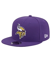 New Era Men's Purple Minnesota Vikings 9FIFTY Snapback Hat