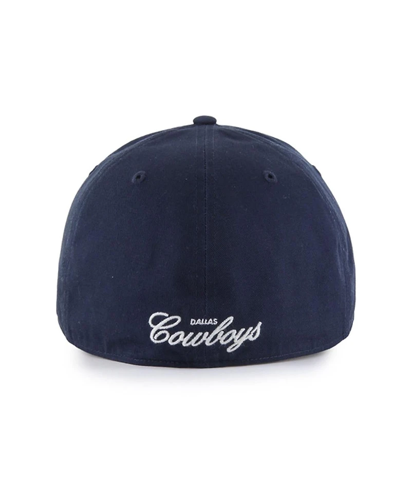 '47 Brand Men's Navy Dallas Cowboys Foundational Franchise Fitted Hat