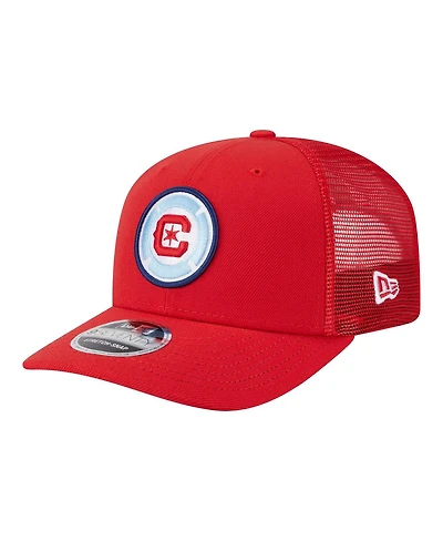 New Era Men's Red Chicago Fire Jersey Hook 9SEVENTY Adjustable Hat