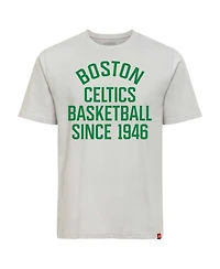 Sportiqe Men's and Women's Gray Boston Celtics Genuine Issue Collection Duke T-Shirt