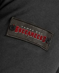 J. Palmer Men's Black Tampa Bay Buccaneers QB1 Full-Zip Sweatshirt