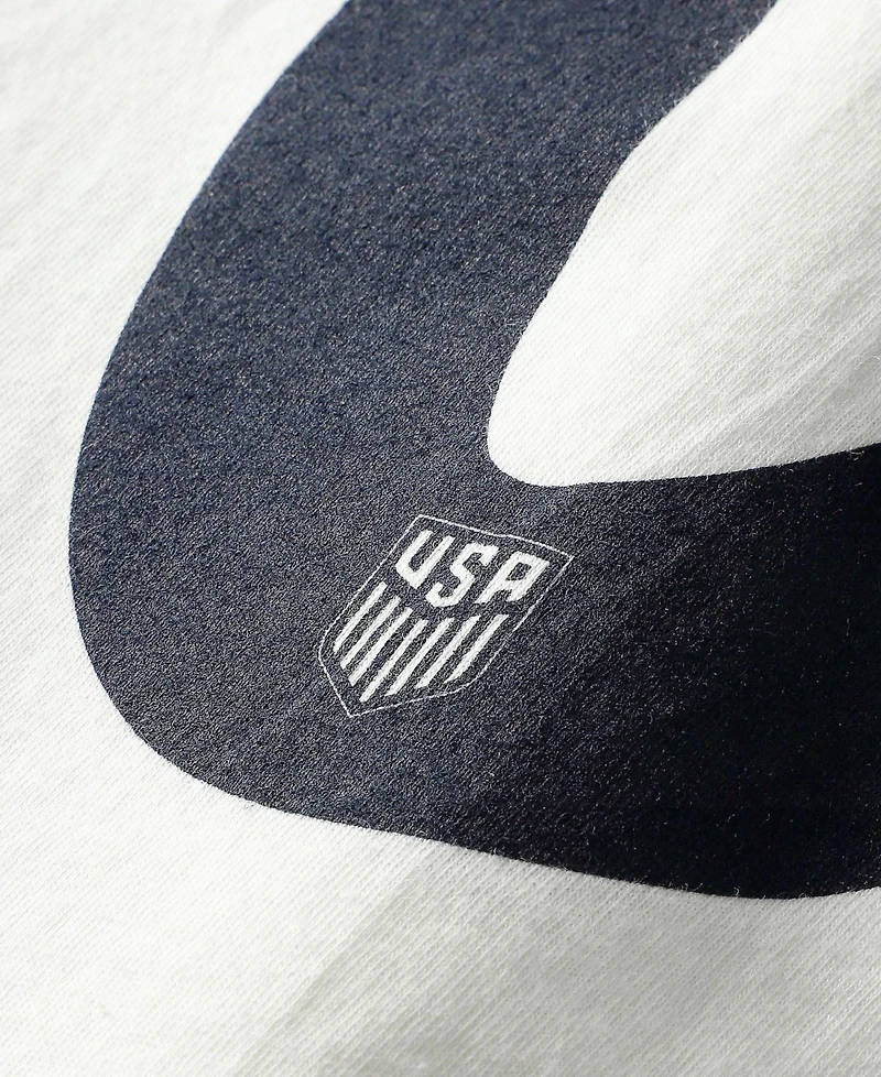 Nike Men's Christian Pulisic Cream Usmnt Home Name Number T-Shirt