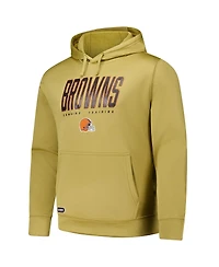 Outerstuff Men's Gold Cleveland Browns Top Ranked Pullover Hoodie