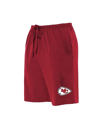 Concepts Sport Men's Red Kansas City Chiefs Big Tall Fleece Lounge Shorts