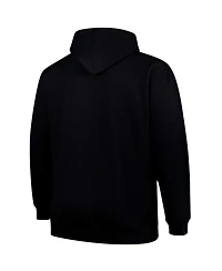 Fanatics Men's Black Seattle Seahawks Big Tall Pop Pullover Hoodie