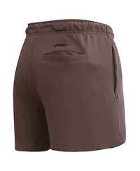 Pro Standard Women's Pink Los Angeles Dodgers Neutral Fleece Shorts