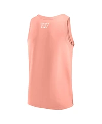 Fanatics Men's Coral Washington Commanders Elements Tank Top