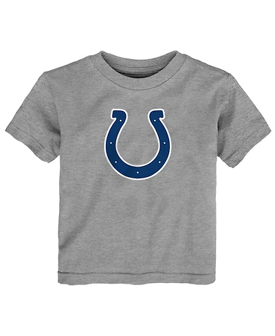 Outerstuff Toddler Heather Gray Indianapolis Colts Primary Logo T-Shirt