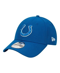 New Era Men's Royal Indianapolis Colts Core Team 9FORTY Adjustable Hat