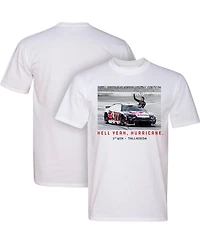 Classic Ink Men's White Carson Hocevar Yeah Hurricane 1st Win T-Shirt