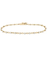 Macy's Diamond (1 ct. t.w.) Bracelet in 10k Yellow Gold