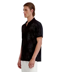 Karl Lagerfeld Paris Men's Polo Collar Pique Shirt