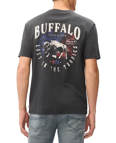 Buffalo David Bitton Men's Graphic Short-Sleeve T-Shirt