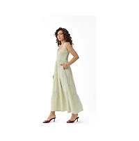 Reistor Women's Smocked Maxi Dress