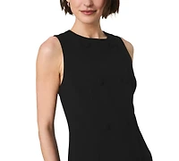 French Connection Women's Whisper Double-Breasted Sleeveless Mini Dress