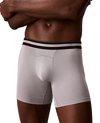 Calvin Klein Men's Icon Active Mesh Boxer Briefs, 3-Pack