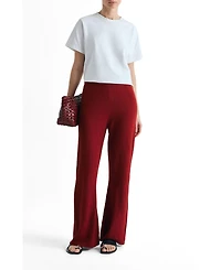 Scalpers Women's Set Pointelle Knit Pant