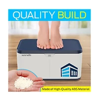 SereneLife Heavy-Duty Storage Bin with Built-in Combination Lock