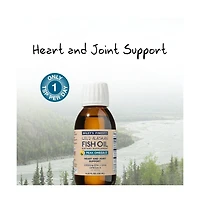 Wiley s Finest Wild Alaskan Fish Oil Peak Omega-3 Liquid Supplement - 2300mg Epa and Dha Omega-3s - Lemon Flavor