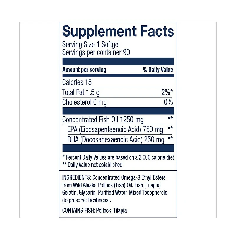 Wiley's Finest Wild Alaskan Fish Oil Peak Epa