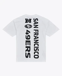 Mitchell & Ness Men's White San Francisco 49ers Monochrome T-Shirt