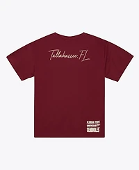 Mitchell & Ness Men's Garnet Florida State Seminoles Double Clutch Premium T-Shirt