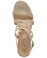 Wild Pair Women's Keely Strappy Platform Dress Sandals, Macy's Exclusive