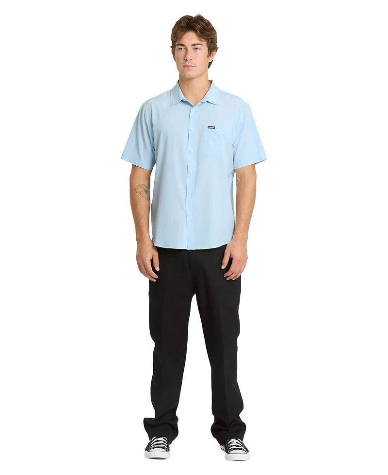 Quiksilver Men's Ridge Tech Classic Short-Sleeve Shirt