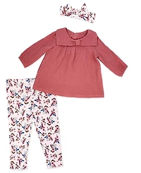 Three Storys Baby Girls' First Years Baby Shower Gift Crate, 29-Piece Set