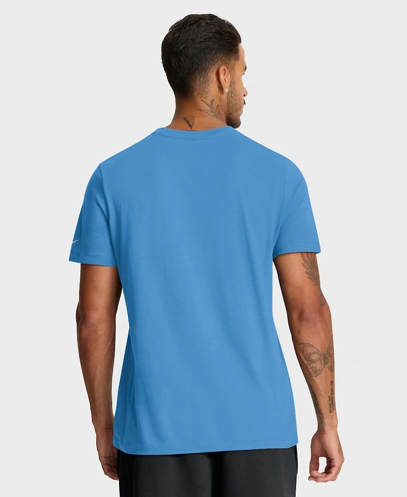 Nike Men's Light Blue Tennessee Titans Essential Logo T-Shirt