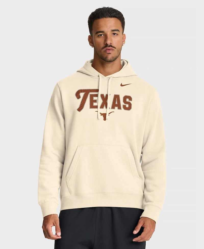 Nike Men's Natural Texas Longhorns Primetime Club Hoodie