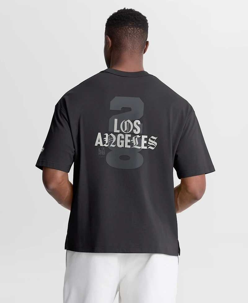 Fanatics Men's Gray LA28 Summer Olympics Type Play T-Shirt