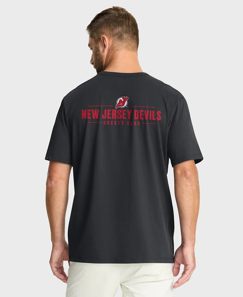 Fanatics Men's Black New Jersey Devils Crash The Net Legacy T-Shirt