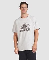 Fanatics Men's Cream Colorado Avalanche Made Canada T-Shirt