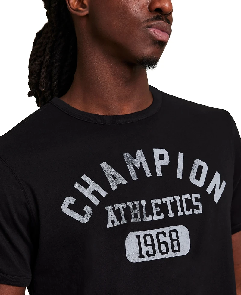 Champion Men's Reversible Double-Sided Garment Short-Sleeve T-Shirt