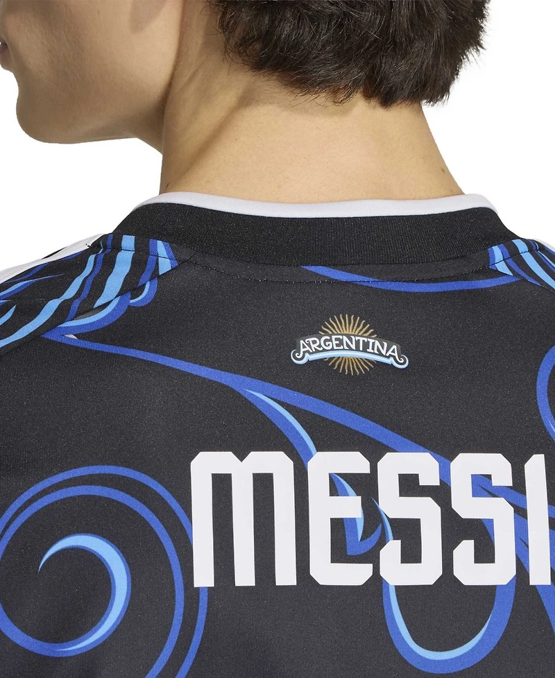 Adidas Men's Lionel Messi Black Argentina National Team 2026 Away Replica Jersey