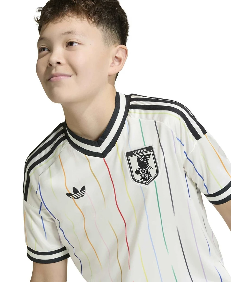 Adidas Big Boys and Girls White Japan National Team 2026 Away Replica Jersey