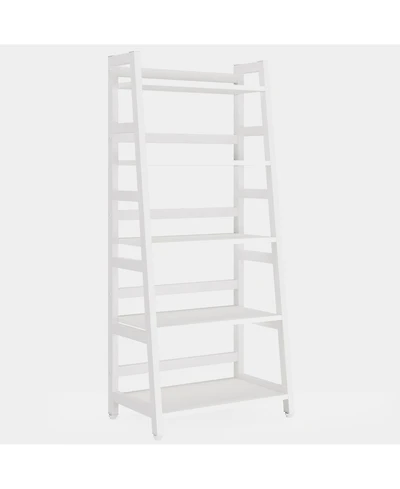 Slickblue Modern 5-Tier Bookcase Etagere with Spacious Storage Display