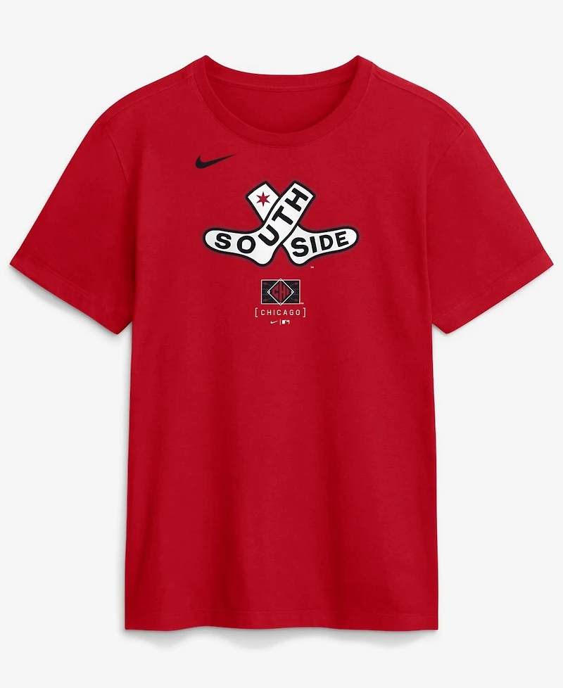 Nike Men's Red Chicago White Sox City Connect Large Logo T-Shirt