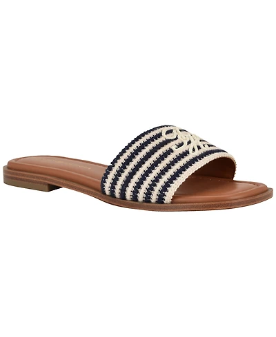 Tommy Hilfiger Women's Temira Flat Slide Sandals