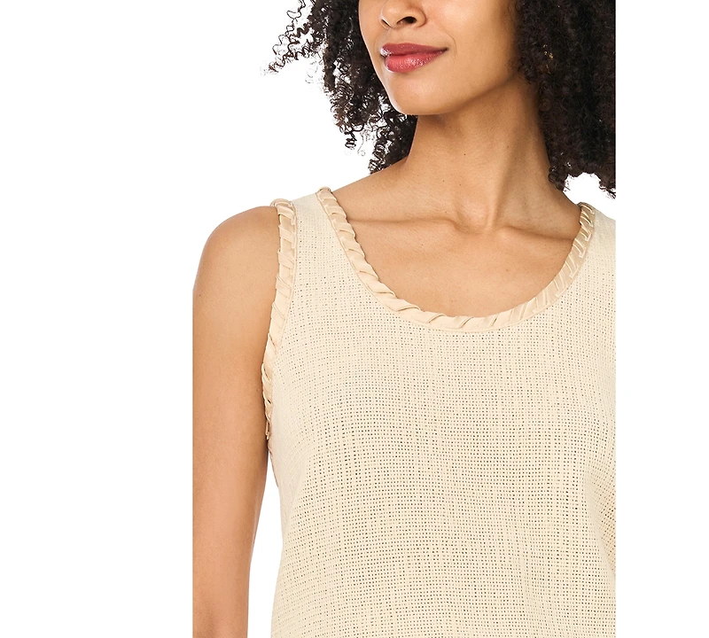 Vince Camuto Women's Cotton Scoop Neck Tank Top