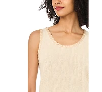 Vince Camuto Women's Cotton Scoop Neck Tank Top