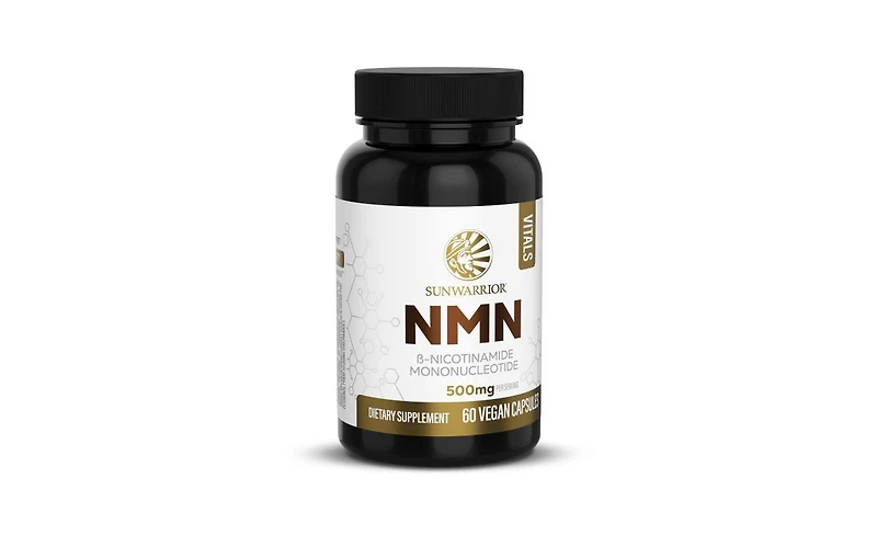 Sunwarrior Nmn Capsules 500 Milligram for Cellular Energy and Healthy Aging Support, Formula, 60 Capsules